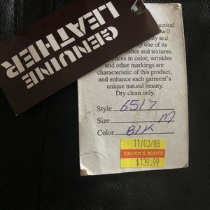 Woman’s leather chaps